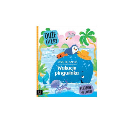 Uczę się czytać Wakacje pingwinkaDuże litery 38528