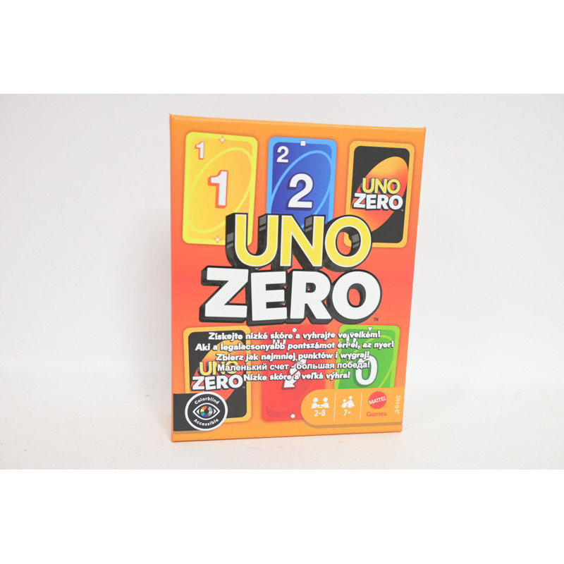 UNO ZERO gra karciana JHH48