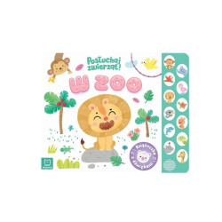 W zoo Posłuchaj zwierząt Książeczka dźwięk.40010