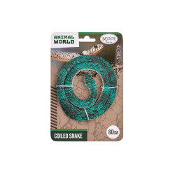 Wąż gumowy zielono - brązowy 60cm 14256 24749