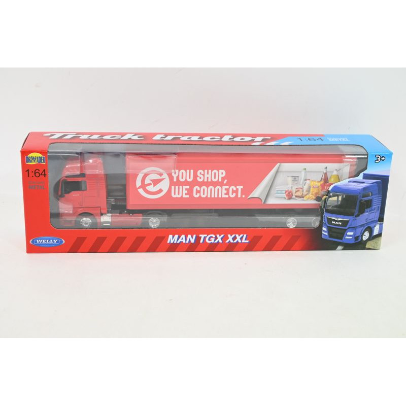 WELLY 1:64 truck Man TGX 58311 68011 83118