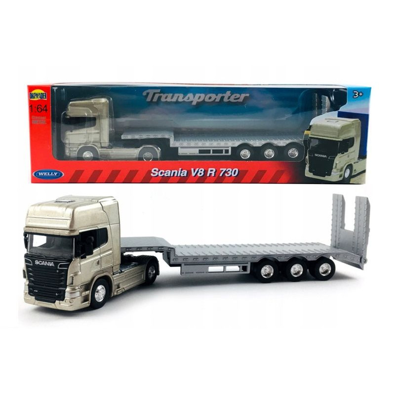 WELLY 1:64 truck Scania 58125 68025 81251