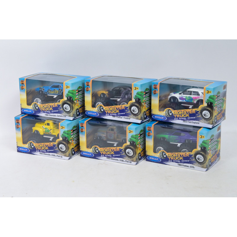 WELLY samochody Big Wheel 4,75" 01370 13700