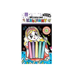 Welurkowe królewny Dotykaj i koloruj 39785