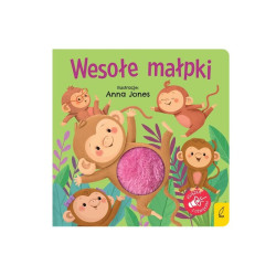 Wesołe małpki Naciśnij brzuszek 99269