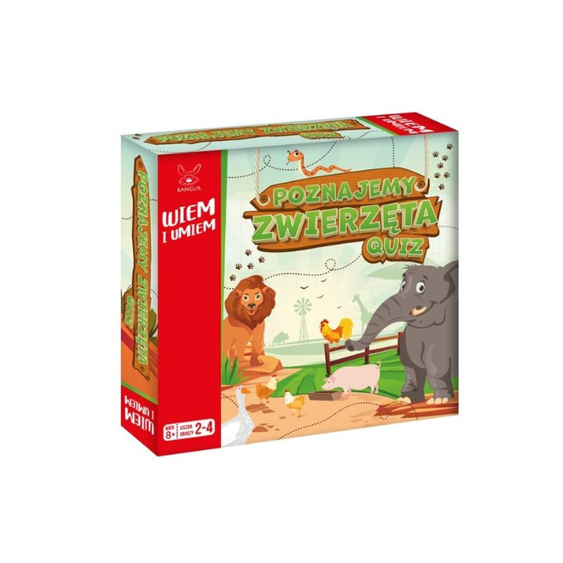 Wiem i Umiem Quiz Poznajemy zwierzęta 41336