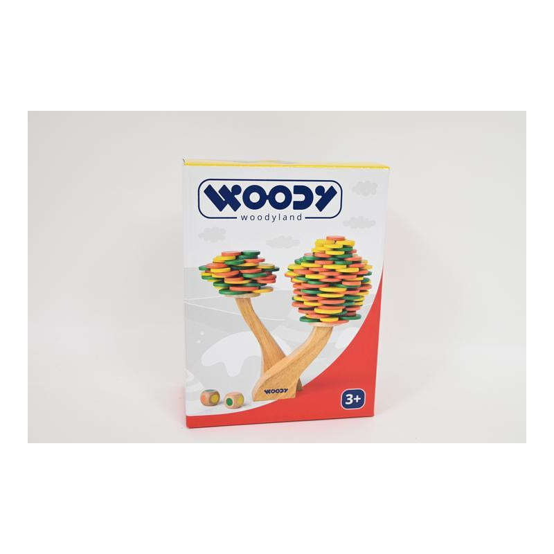 WOODYLAND Gra zręczn.Balans.drzewo 90918 09186