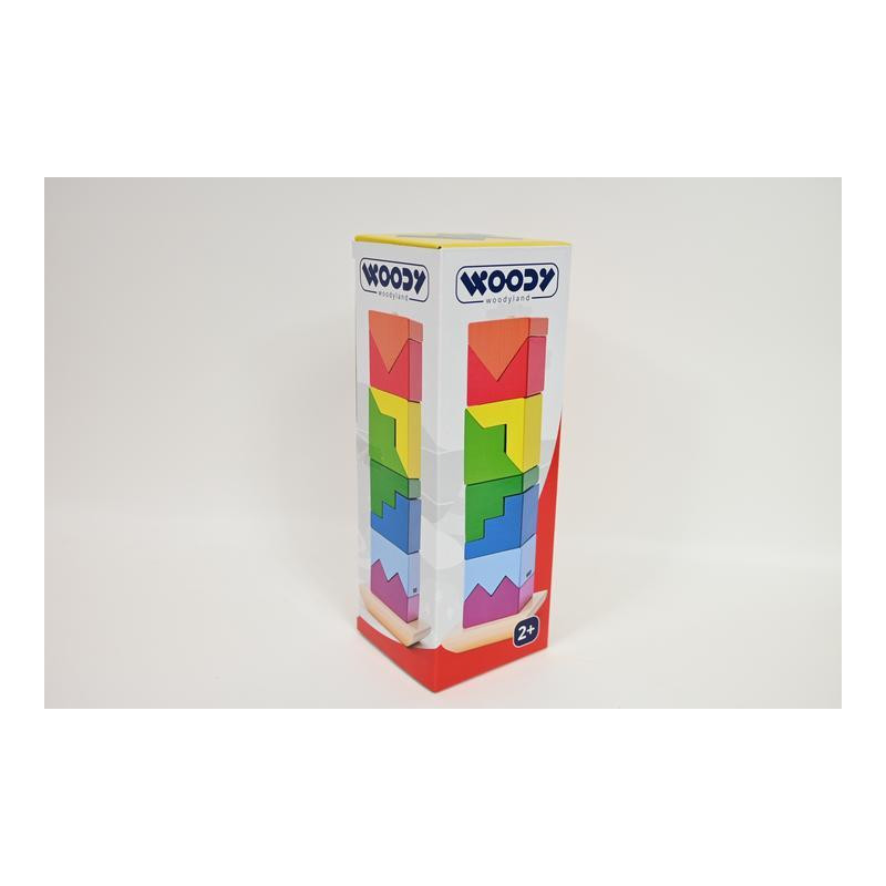 WOODYLAND Kolorowa skład.wieża 91102 11028