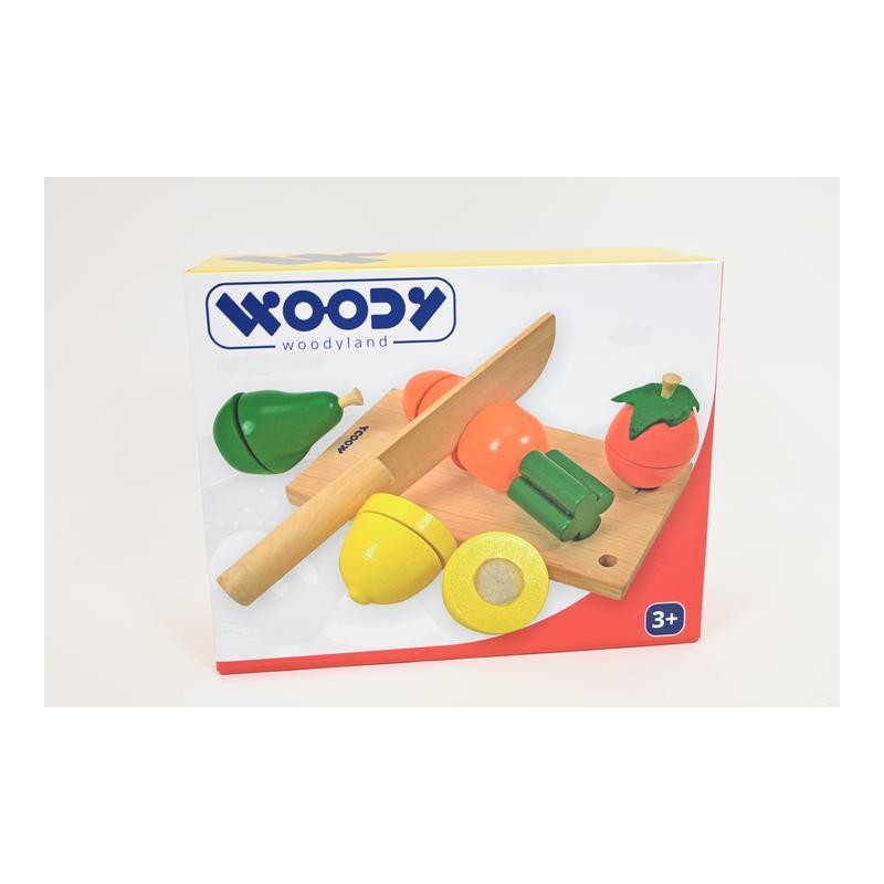WOODYLAND Krojenie na desce Owoce 90081 00817