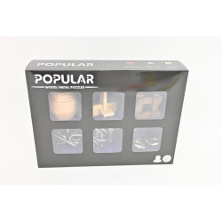 WOODYLAND POPULAR Zest.łamigł.met-drew.6szt 22215