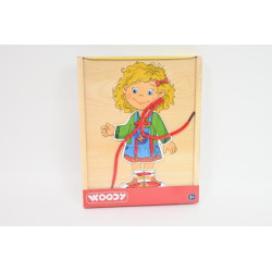 WOODYLAND Przewl.szafa z ubr.Dziewczyn.90017 00176