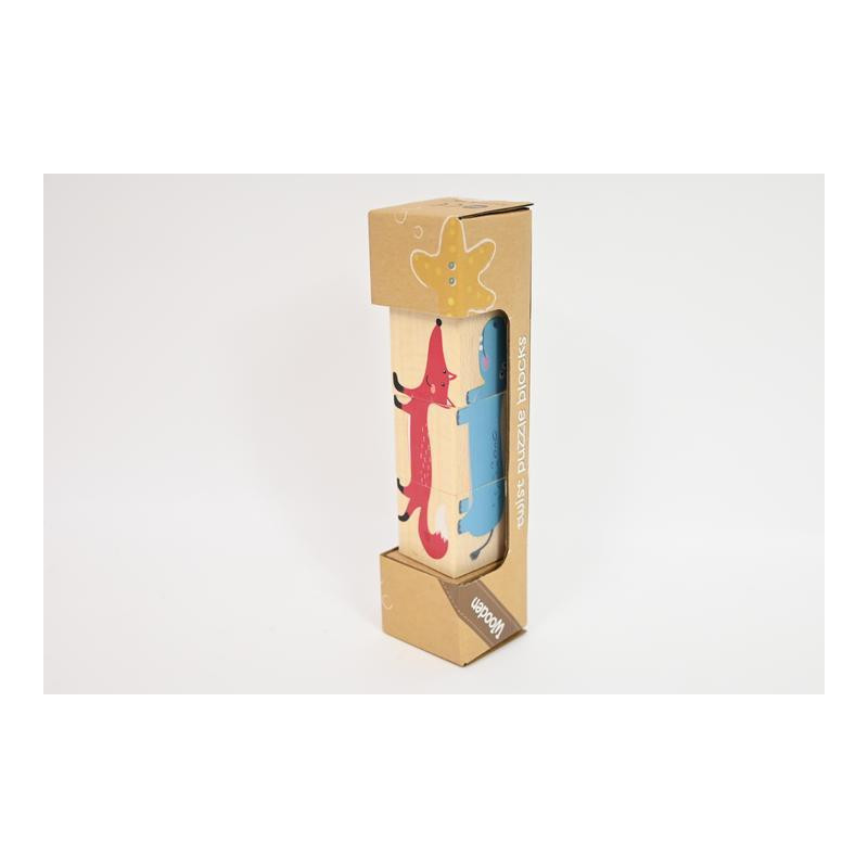 WOODYLAND Twist układanka z klocków 91976 19765