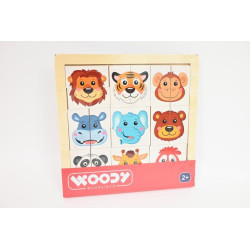 WOODYLAND Ukł.Zwierz.główki zw.egzot.90316 03160