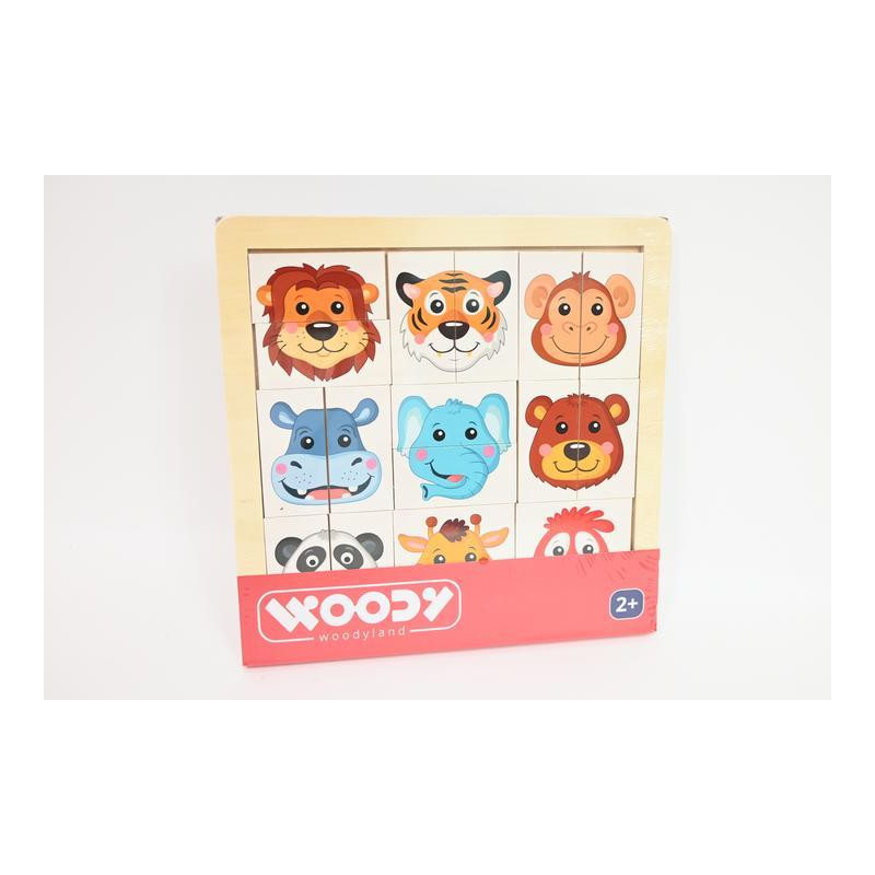 WOODYLAND Ukł.Zwierz.główki zw.egzot.90316 03160