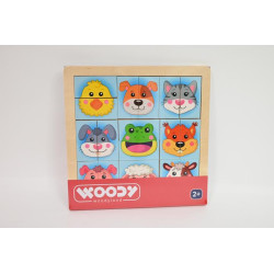 WOODYLAND Ukł.Zwierz.główki zwierz.dom.90315 03153