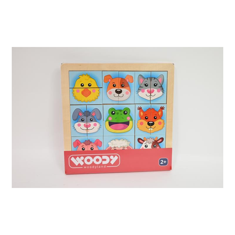 WOODYLAND Ukł.Zwierz.główki zwierz.dom.90315 03153