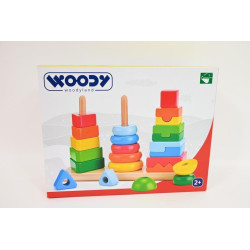 WOODYLAND Zestaw wież d/układania 90227 02279