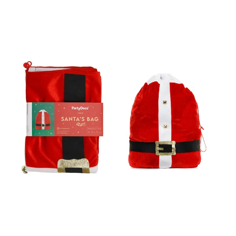 Worek na prezenty Świętego Mikołaja mix 92266
