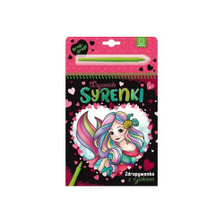 Wspaniałe syrenki Zdrapywanka z rysikiem 39938