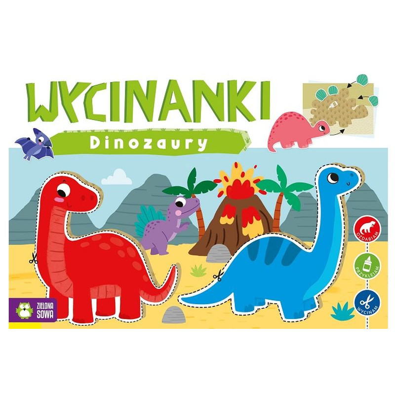 Wycinanki Dinozaury 93035