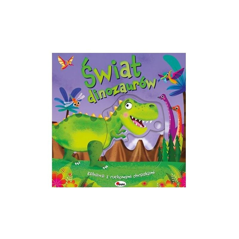 Zabawa z ruchomymi obrazkami Świat dinozaur..13884