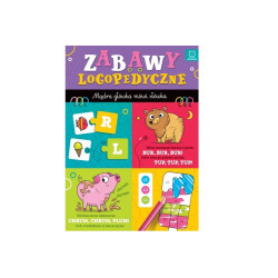 Zabawy logoped.przedszkolaka Mądra główka 41864