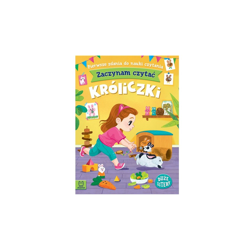 Zaczynam czytać Duże litery Pierwsze zdania 38542