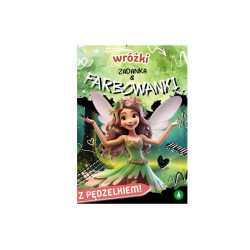 Zadanka i farbowanki Wróżki 80775