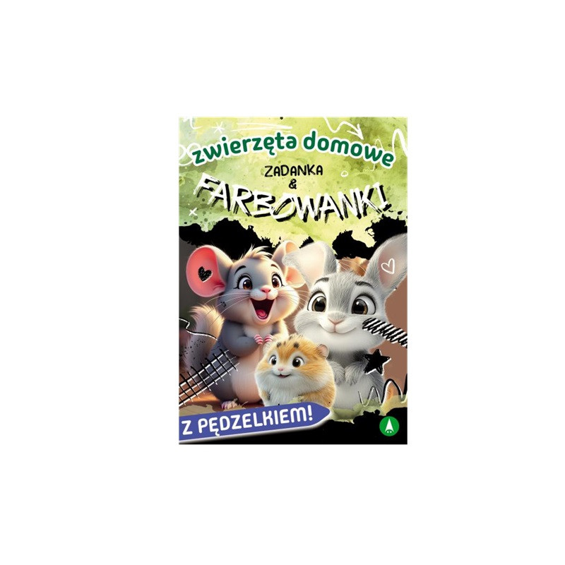 Zadanka i farbowanki Zwierzęta domowe 80737