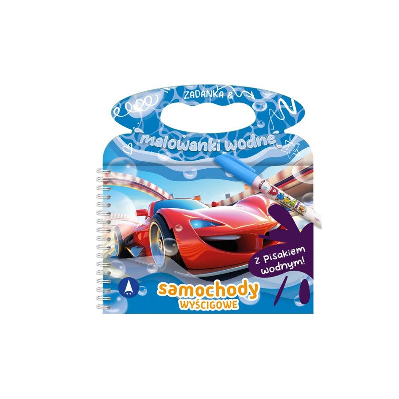 Zadanka_malow.wodne Samochody wyścigowe 79876