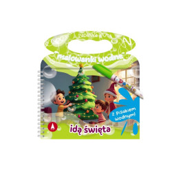 Zadanka_malowanki wodne Idą święta 80638