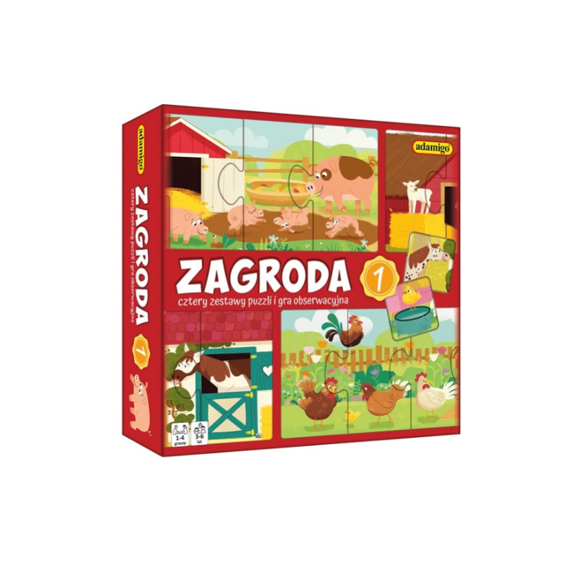 Zagroda 1 puzzle obserwacyjne 08001