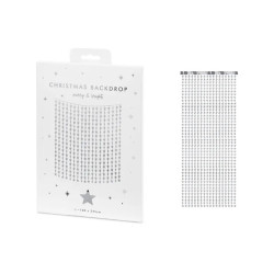 Zawieszki dekor.Śnieżynki opaliz.15-25cm A6 07086