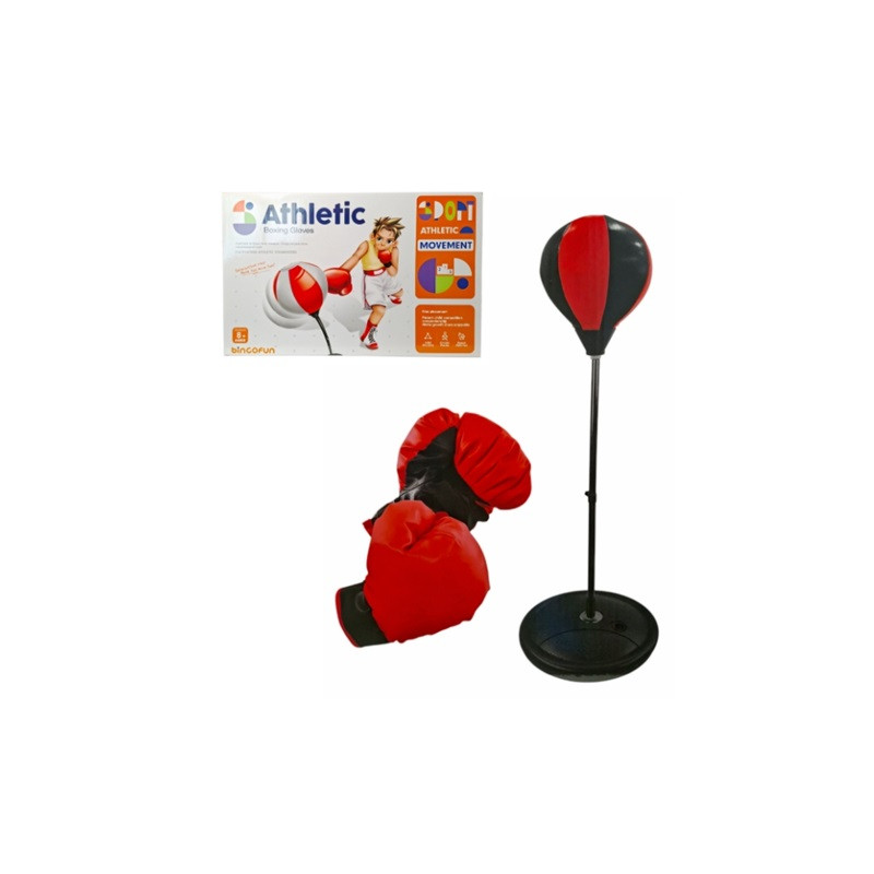 Zestaw bokserski z gruszką i rękawic.G8052 12293