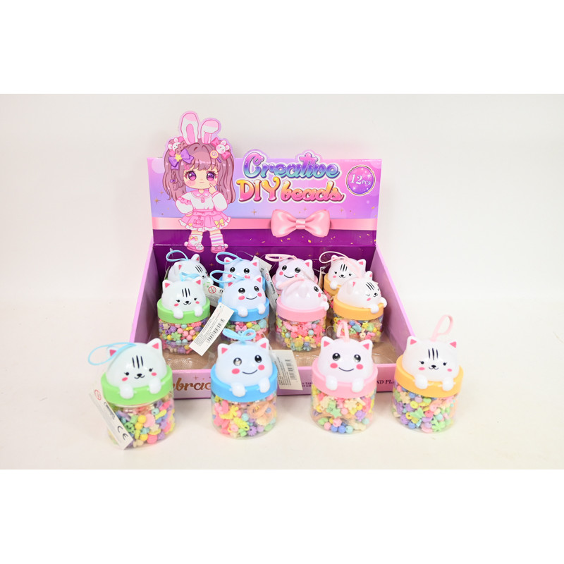 Zestaw d/tworz.biżuterii 12szt/disp G210110 80275