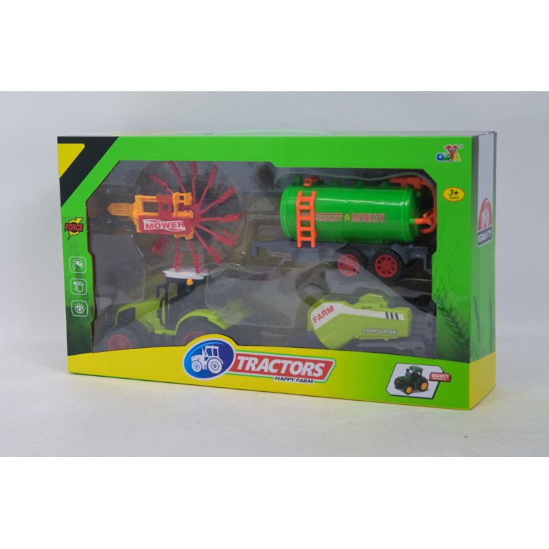 Farma traktor+3maszyny Gravity pud.00372