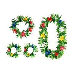  Zestaw hawajski ziel.rozm.uniwers.LHZ1 47778