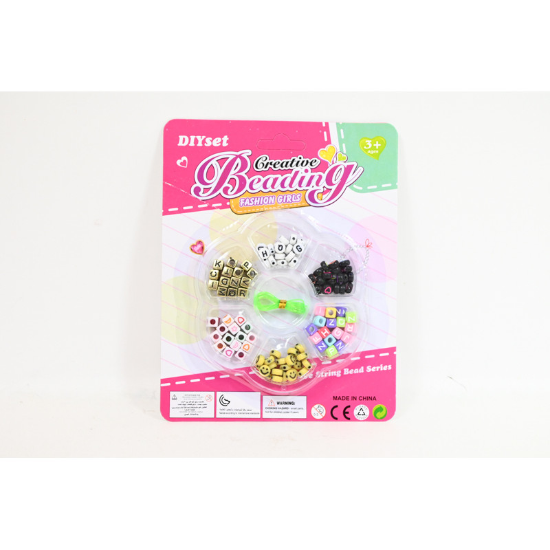 Zestaw koralików 170el Kwiatek  012595 91290