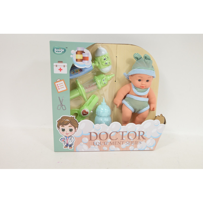 Zestaw lekarz z lalką 19cm H13882 50813