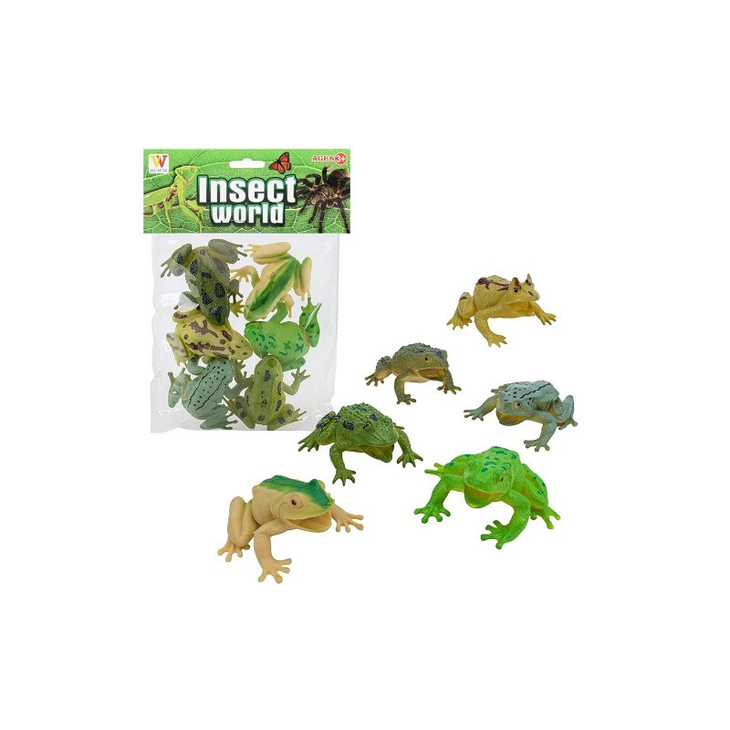 Zestaw żaby 6szt A-1195 84433