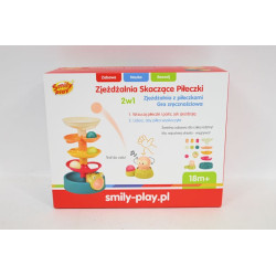 Zjeżdżalnia skaczące piłeczki SmilyPlay SP84959