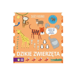 Złóż figurki Dzikie zwierzęta 96951