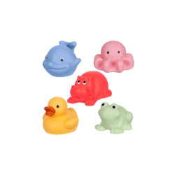 Zwierzątka d/kąp 5szt bez dziurki hig.519 75191