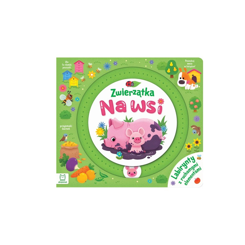 Zwierzątka na wsi Labirynty z ruchomymi el.. 40218