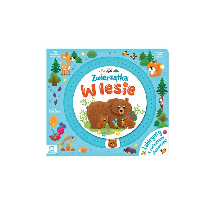 Zwierzątka w lesie Labirynty z ruchomymi el..40201