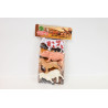 Zwierzęta dom/farma 4szt 12-14cm H13809 49633