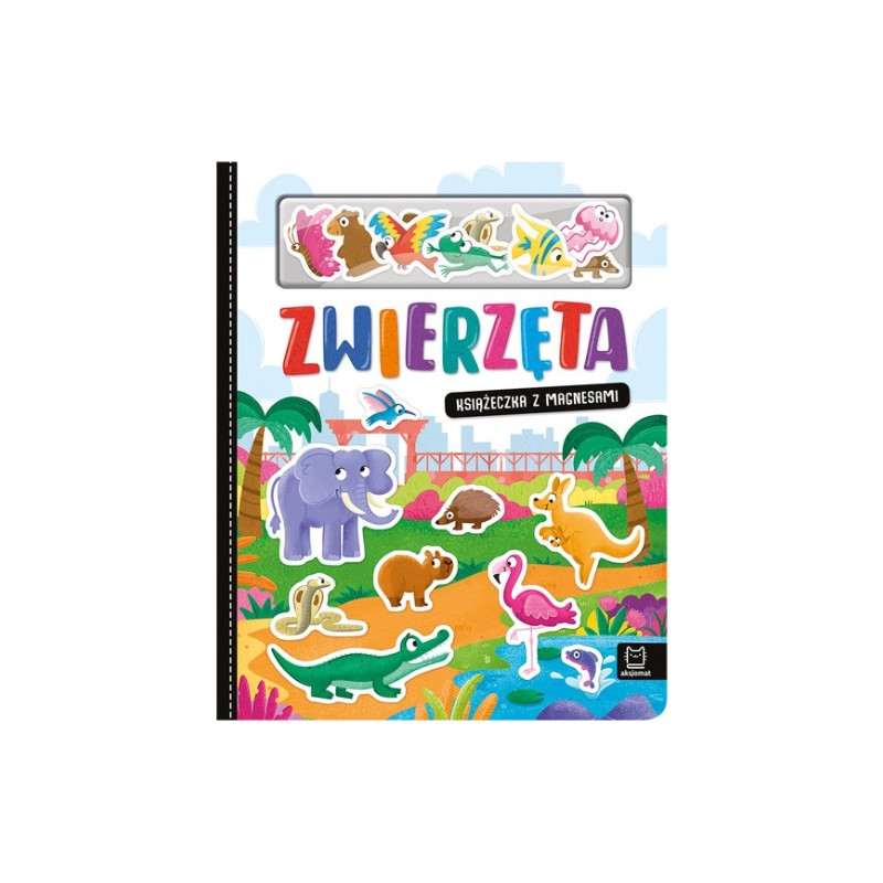 Zwierzęta Książeczka z magnesami 41055