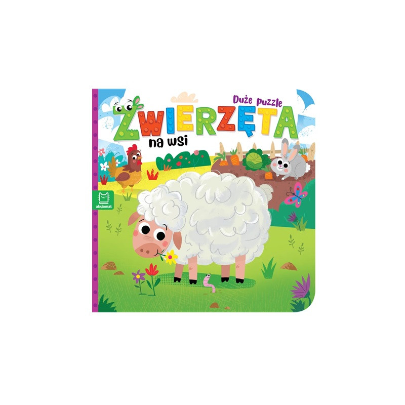 Zwierzęta na wsi Duże puzzle 40805