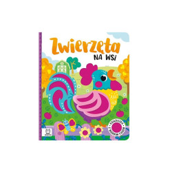 Zwierzęta na wsi Książeczka z miękkim filcem 39556