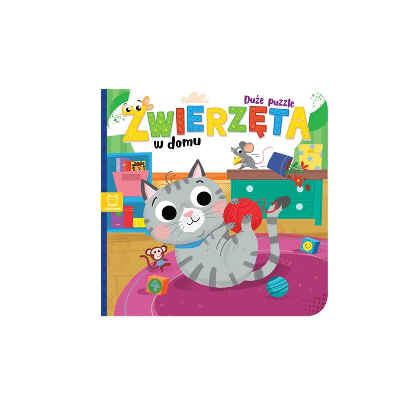 Zwierzęta w domu Duże puzzle 40812